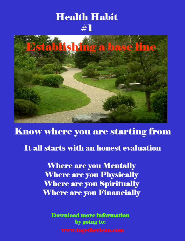 Healthy Habit 1 : Know Your Starting Point