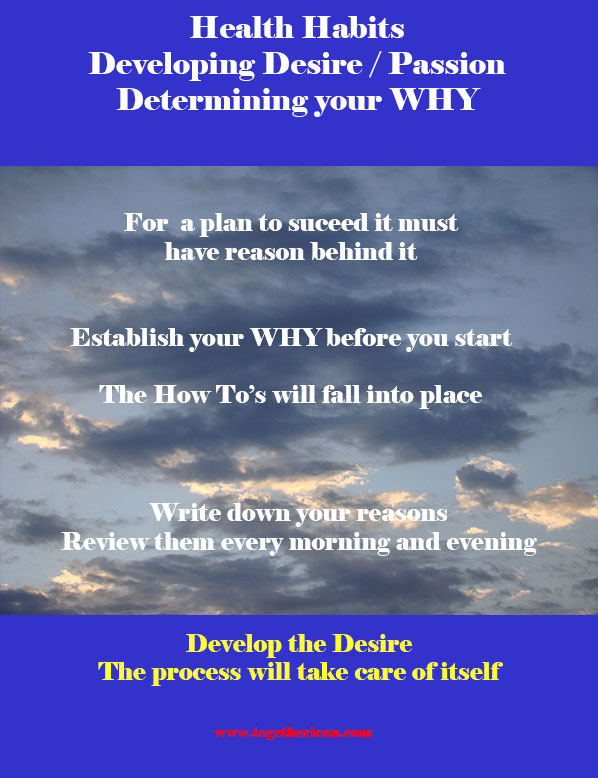 Healthy Habit 3 : Developing Desire and Passion
