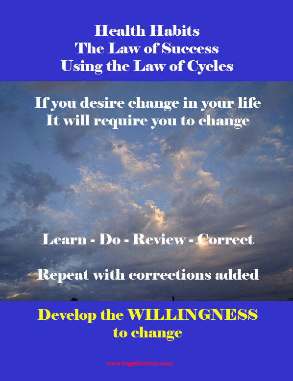 Healthy Habit 7 : The Law of Success